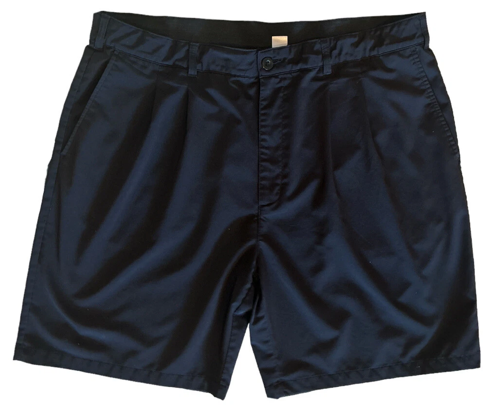 Reebok pantaloncino uomo taglia 45 elastico in vita casual blu navy