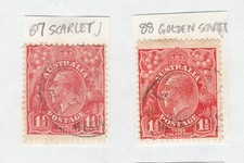 1926 AUSTRALIA  1 1/2d Shades  FU £6