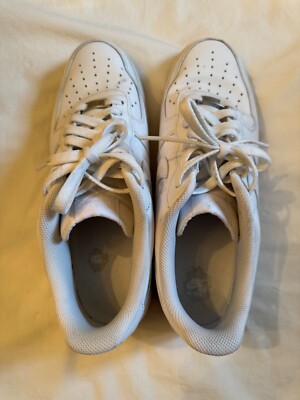 Nike Air Force 1 Low White Athletic Shoe Men 13
