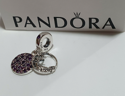 Pavé Feder PANDORA Charm-anhänger 799561C01 online kaufen | eBay