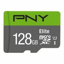 PNY 128GB Elite Class 10 U1 micro SDHC Flash Memory Card - 100MB/s read