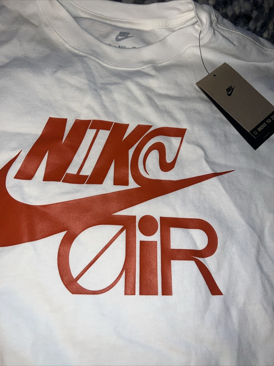 NWT Nike Sportswear MAX90 AIR GRAPHIC Men's T Shirt XL Cream