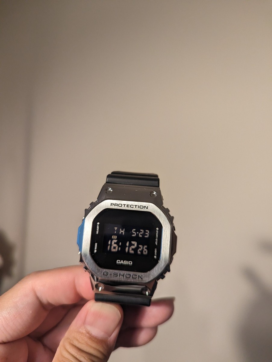 Casio G-Shock GM5600-1 With Extra Straps And Adapters Casio G-Shock GM5600-1 With Extra Straps And Adapters
