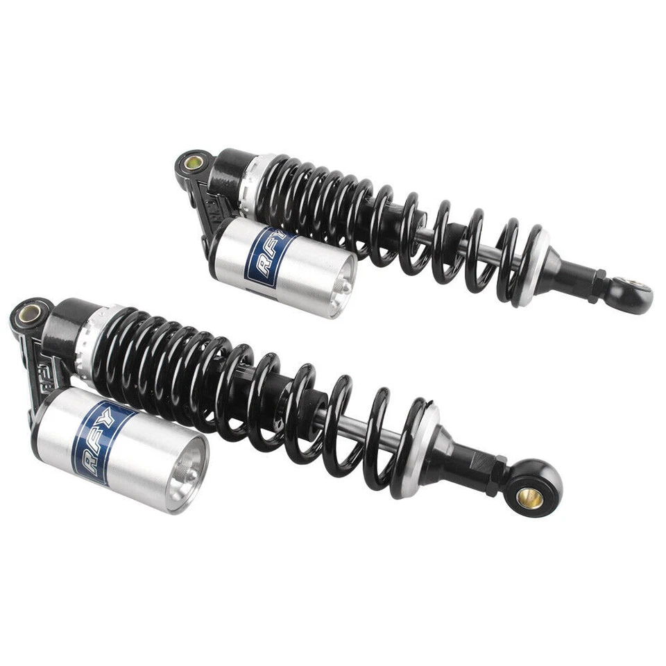 Amortiguadores traseros suspensión moto 340mm para Yamaha VMAX Honda CB500 Foto 3 de 4