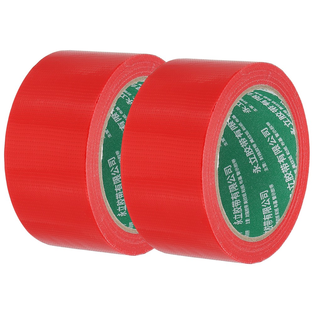 66ft Pickleball Court Marking Tape with Edge Guard - 2 Pack, Red  