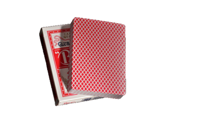 Lot 2 BEE Premium Playing Cards Red & Blue Deck Club Special
