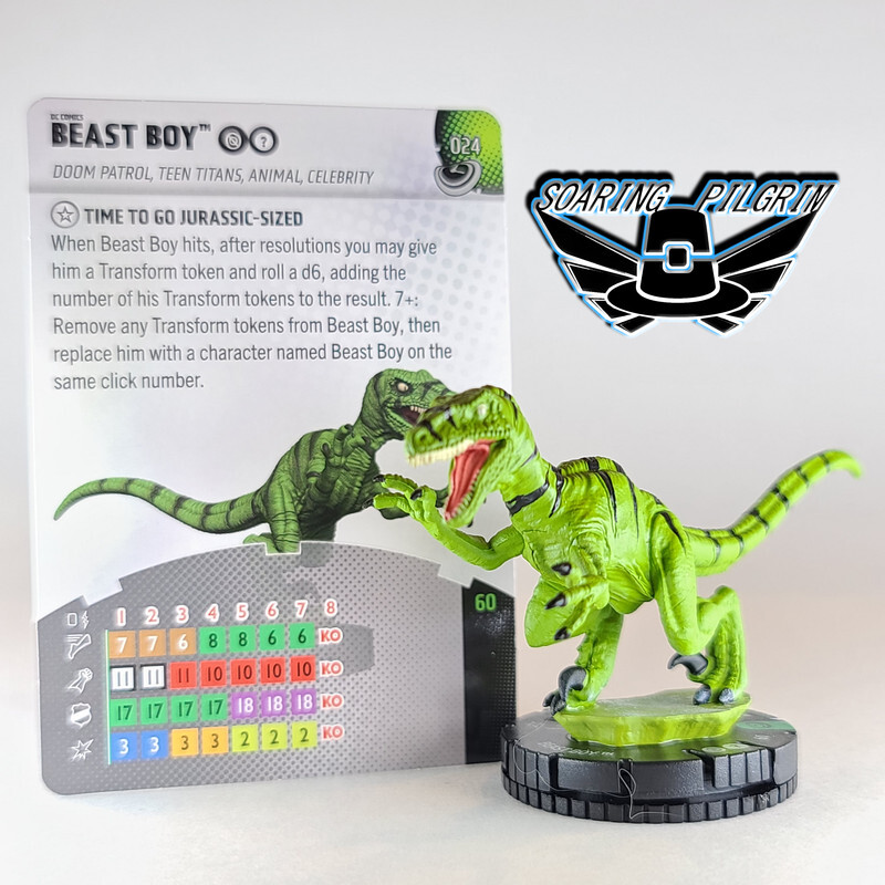 DC Heroclix BEAST BOY - 024 - UNCOMMON Masters of Time Set #24 | eBay