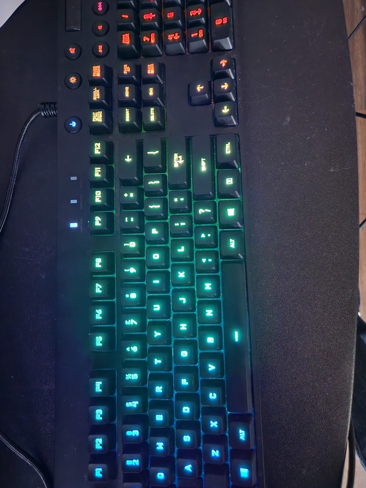 Logitech G810 Orion Spectrum RGB Mechanical Keyboard Tested Works 