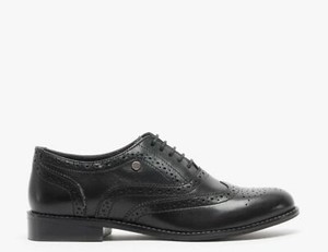 ladies heeled brogue shoes