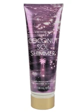 VICTORIA’S SECRET COCONUT SOL SHIMMER FRAGRANCE BODY LOTION CREAM 8 oz New