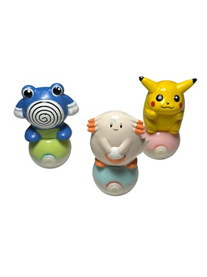 Pocket Monster Pokemon Chibi Colo Stamp Set 1997 Retro Hanko