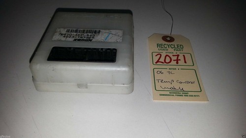 Módulo de control de temperatura de CA Acura TL 2006 FABRICANTE DE EQUIPOS ORIGINALES 79610-SEP-A43 #2071 - Imagen 2 de 3