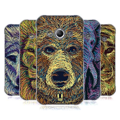 HEAD CASE DESIGNS SCRIBBLE ANIMAL FACES SOFT GEL CASE FOR SAMSUNG PHONES 4