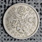 1953 Elizabeth II Sixpence — photo from another recent sale