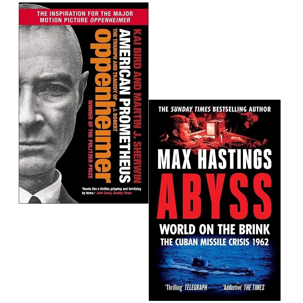 American Prometheus Triumph and Tragedy & Abyss World on Brink 2 Books Set