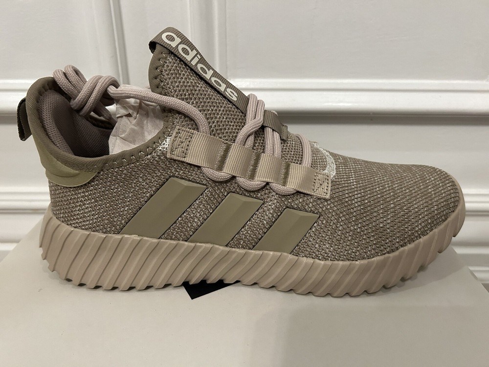 adidas Kaptir 3.0 Clay Mens Sneakers in Beige Khaki with Gum Sole