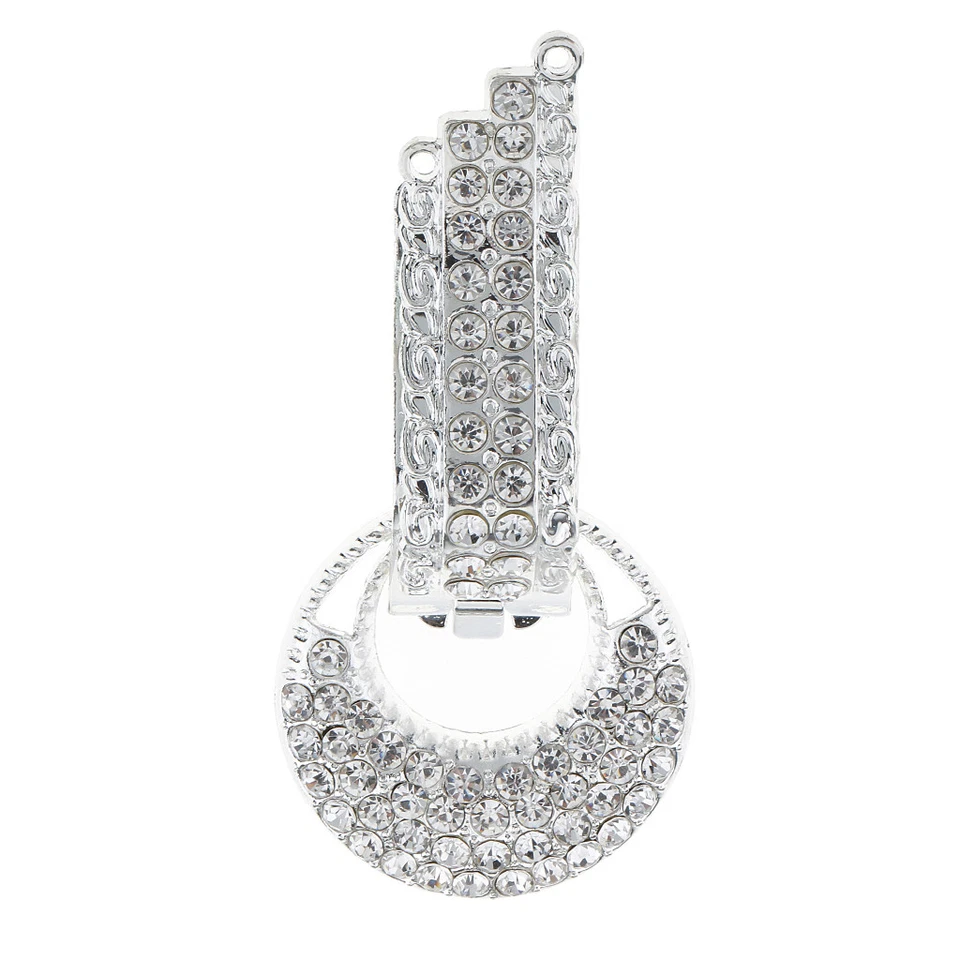 Rhinestone Button Duck-mouth Buckle Fastener for DIY Clothing Sewing Craft - Image 2 of 4