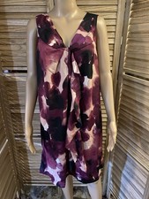 LOFT Ann Taylor Women's Size 14 Sleeveless Colorful Lightweight Dress NEW