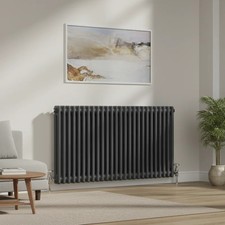 TRH 2 Column Horizontal Radiator 600mm x 1100mm Anthracite