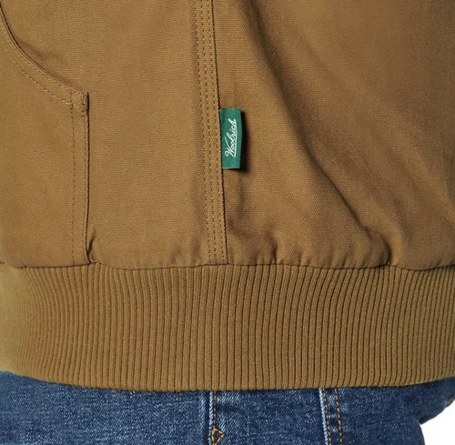 NWT WOOLRICH GREEN LABEL COLLECTION MenS Work Canvas Hooded Jacket Brown XXL 2XL - Picture 3 of 15