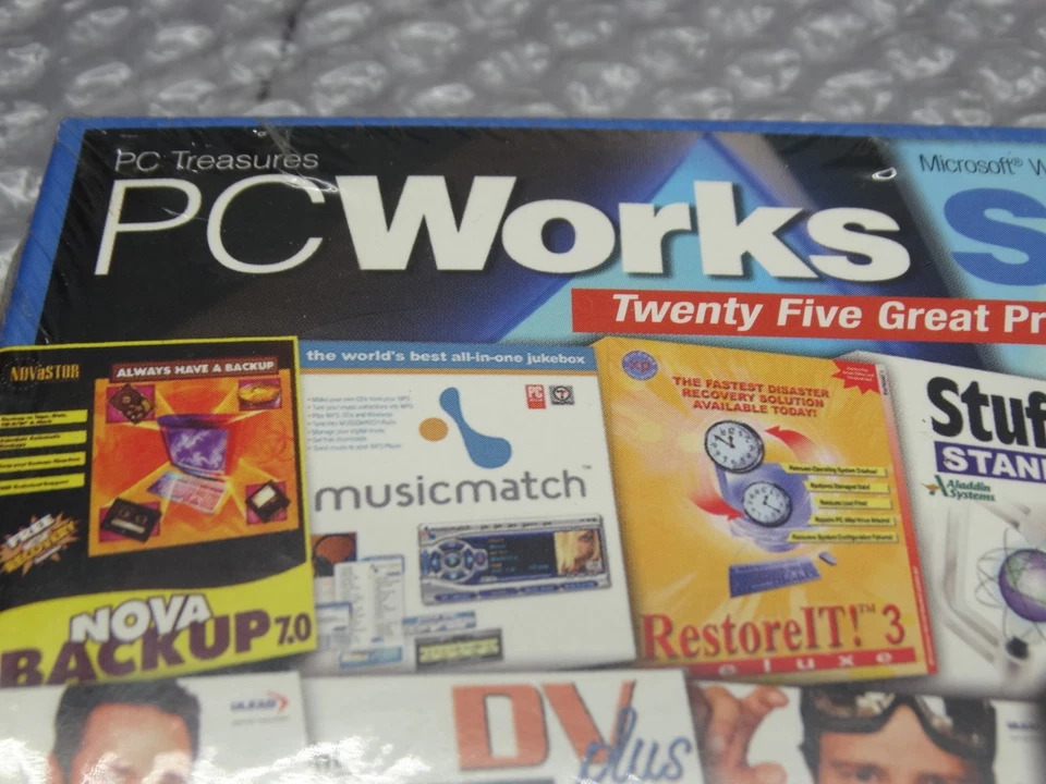 PC Treasures PC Works Suite Plus Edition 2003 25 Great Programs CD Set - Image 4 of 4