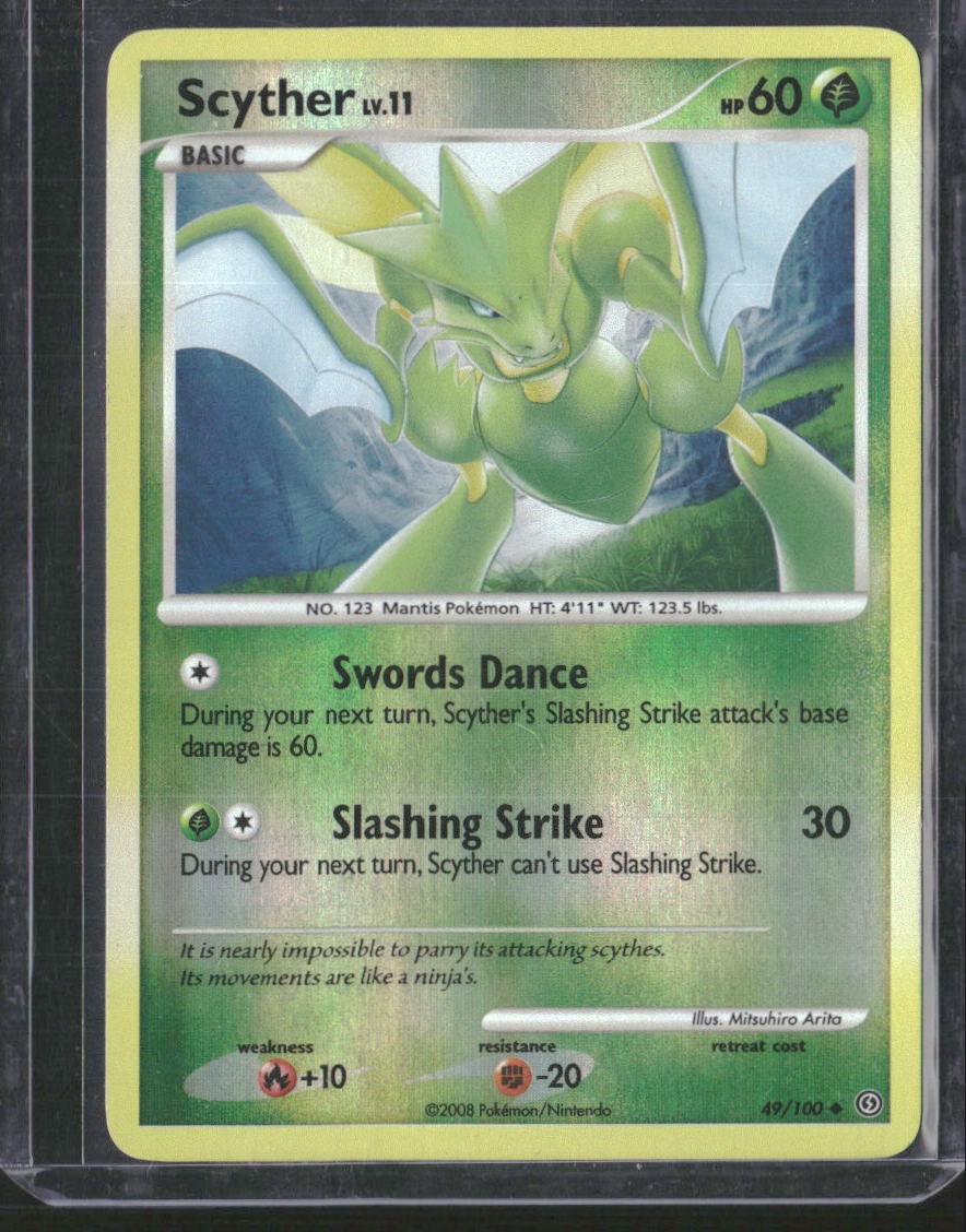 Stormfront Scyther 49/100 Holo NM