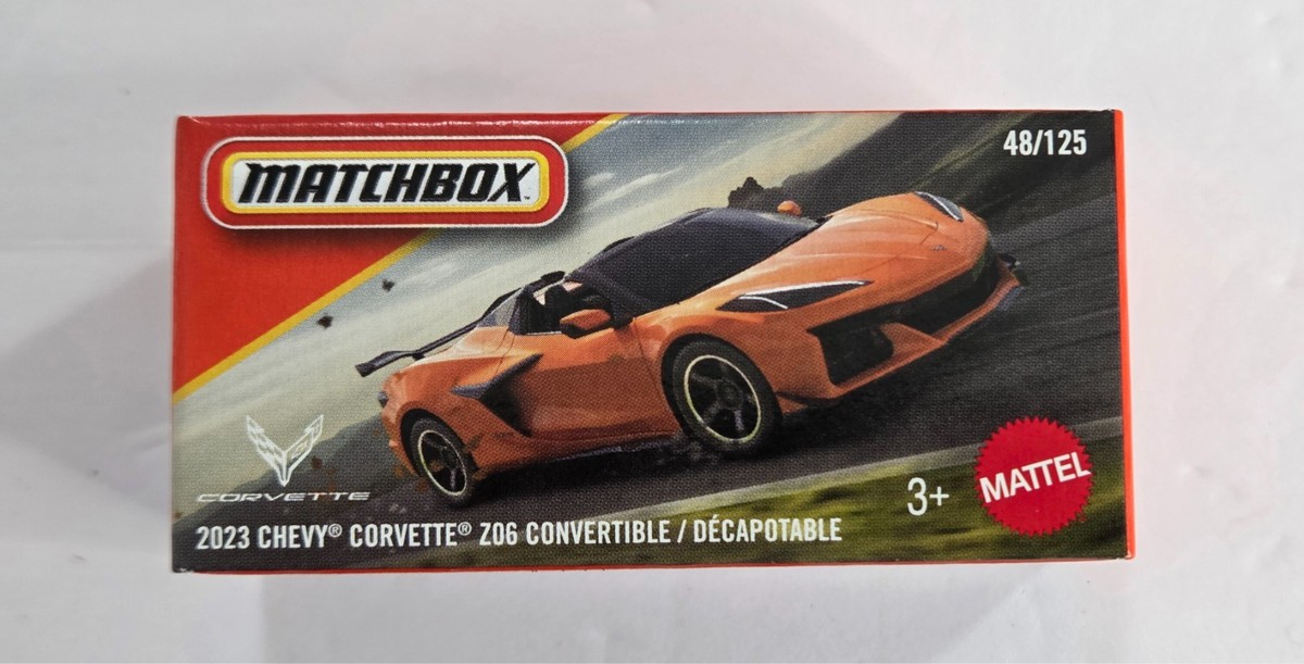 2023 Chevrolet Corvette Z06 48/125 Matchbox 2026 POWER GRABS JHR26