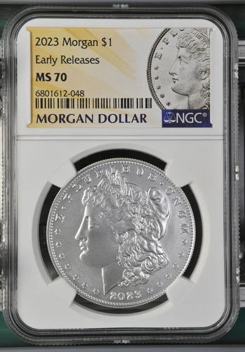 2023 Morgan Silver Dollar NGC MS-70 Early Releases