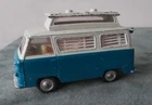ORIGINAL VINTAGE DIECAST CORGI TOYS 420 FORD THAMES AIRBORNE CARAVAN RARE COLOUR