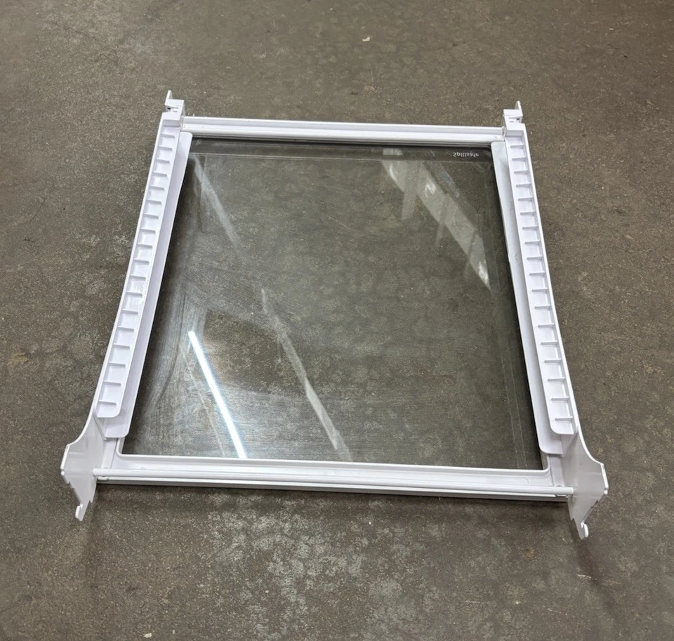 OEM Genuine Frigidaire Refrigerator Glass Shelf Crisper Cover, Part #242068703 - Image 3 of 3