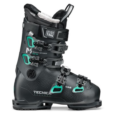 Tecnica MACH SPORT HV 85 W Women's Alpine Ski Boots, Graphite, W26.5