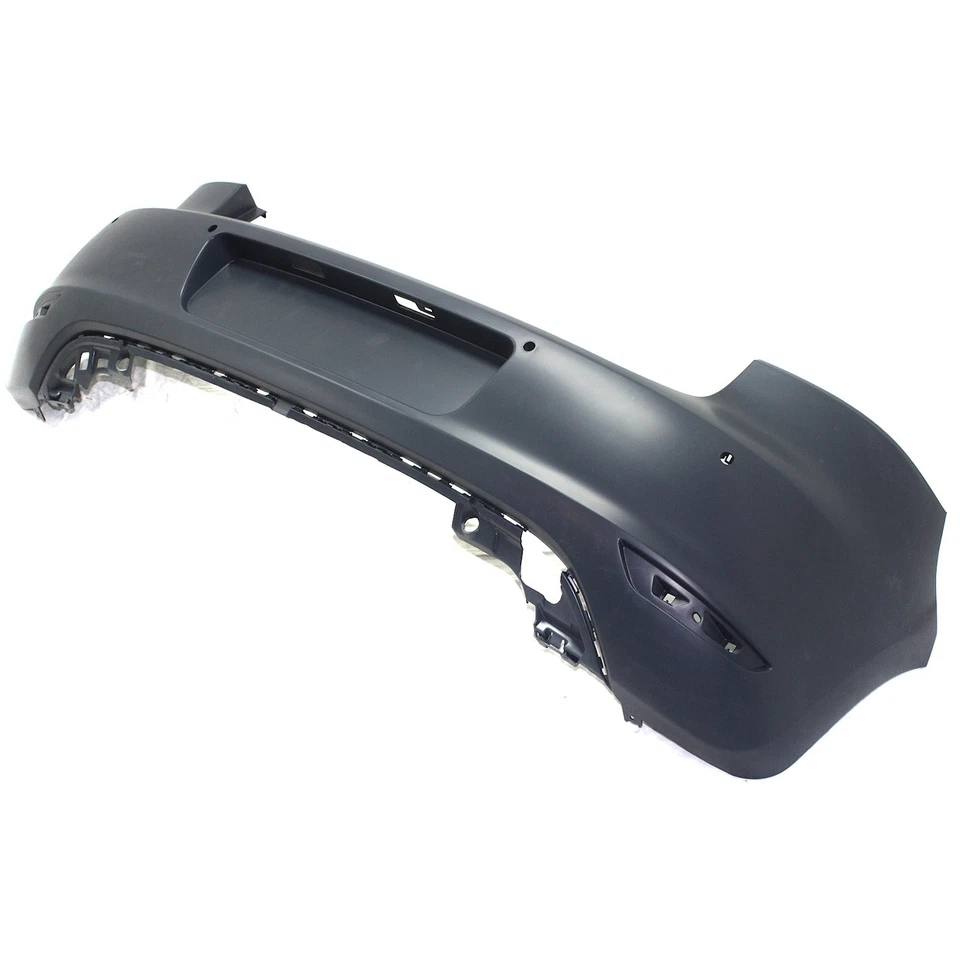 Cubierta de parachoques trasero para Volkswagen Golf Hatchback 2010-2014 con orificios para sensor de estacionamiento Foto 2 de 4