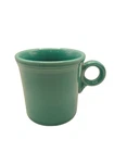 Fiestaware  Coffee Cup Mug Turquoise  HLC  O Ring Handle USA  15