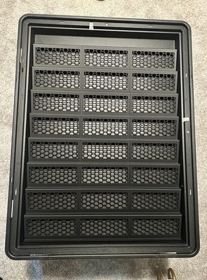 Zion Case Card Display Riser Set - Great For Graded Slabs Or Singles - Black