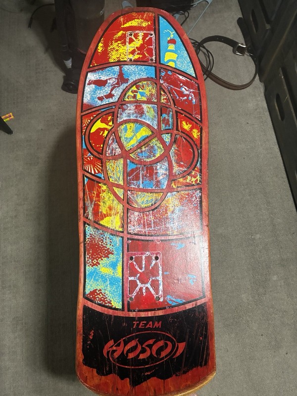 vintage skateboard Rare Not Nos Og. Hospital Hosoi