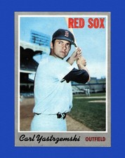 1970 Topps Set-Break # 10 Carl Yastrzemski VG-VGEX (crease) *GMCARDS*