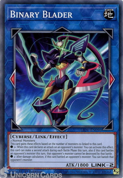 LIOV-EN096 Binary Blader Common Mint YuGiOh Card