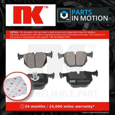 Brake Pads Set fits BMW M5 E39 4.9 Rear 98 to 03 NK 34211163324 34211163326 New