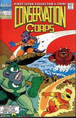 Conservation Corps #1 FN; Archie | Protecting The Environment - w/Bag+Board