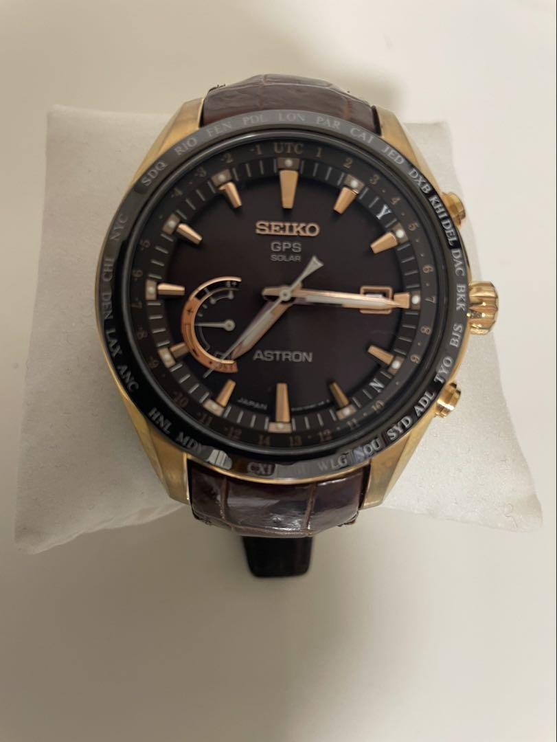 Seiko Astron GPS Solar Chronograph Watch for Men
