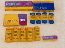 24 Cold Stored Expired Kodak Pro Film Lot Portra 400 800 Ektachrome E200 120/135