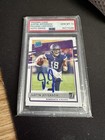 Justin Jefferson 2020 Panini Donruss Rated Rookie Autograph Card #313 PSA/DNA