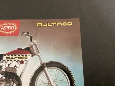 Vintage BULTACO ~1976 Astro Sales Brochure 250/360cc | eBay