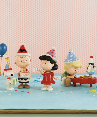 スヌーピー LENOX 陶器 海外 置物 バースデー 6点セット スヌーピー レノックス バースデー Lenox Peanuts 6 Pc. Birthday
