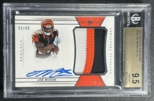 JOE MIXON BGS 9.5 2017 NATIONAL TREASURES #194 ROOKIE PATCH AUTO RC 88/99 RPA