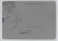 2017 Leaf Trinity Patch Auto Printing Plate Black Unsigned 1/1 Norge Ruiz 05fy