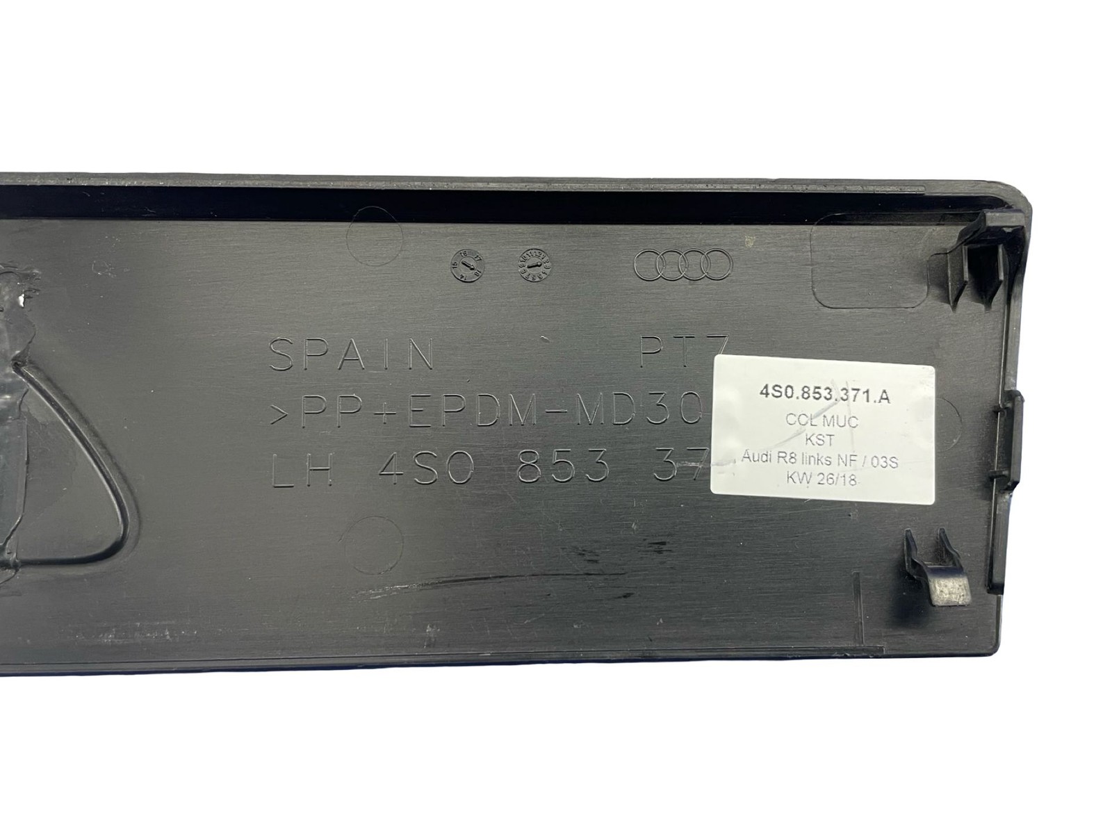 Audi R8 2017-2023 FRONT+LEFT Scuff plate