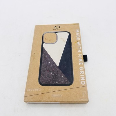 Decoded iPhone 13 mini Case with Nike Grind Leather Back Cover Navy