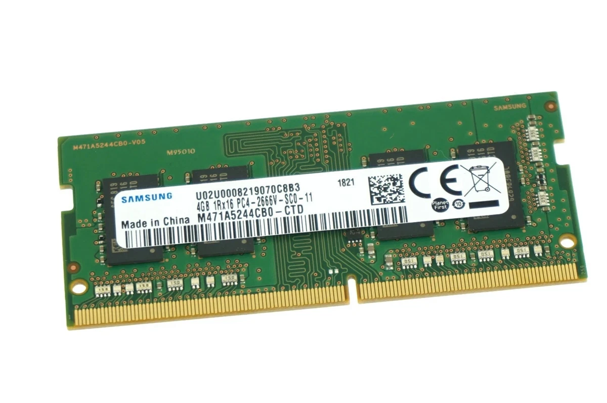 Samsung 4GB DDR4 メモリー(6枚) Samsung DDR4 SDRAM 4 GB Capacity per Module Memory (RAM) for sale