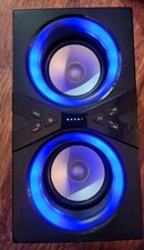Yier Party Proof Portable Wireless Speaker Bluetooth 80W RGB Lights Stereo 10.5"